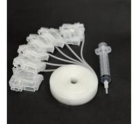 SSZENO 【Printer accessories】 L800 DTF Printer Damper Dumper Compatible with Epson L801 L805 L810 L850 L1800 L1300 L1455 With 2M Hose Tube(Clear tool set)