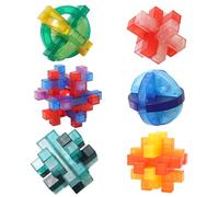 sszxmy 3D Interlocking Luban Lock, Brain Teaser Disentanglement Game