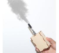 SSZZMM33 Fog Mini Machine Outdoor Party Remote Handheld Portable Lightweight Smoke Small Machine for DJ Stage indoor (wood box), ML-FMOFOG1