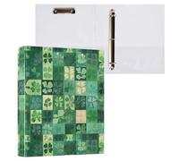 St 1-1/2 Inch Notebook Binder Three Rings With Storage Box 1/2 Pack Various Binder Hard Cover