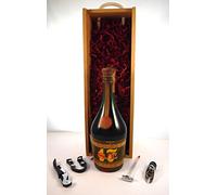 ST 17 Aperitivo Digestivo 1960's in a wooden box with four wine accessories, 1 x 700ml