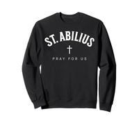 St. Abilius Catholic Patron Christian Black African Saint Sweatshirt