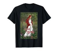 St Agnes of Rome Vintage Art Catholic Patron Saint of Girls Value Graphic T-Shirt