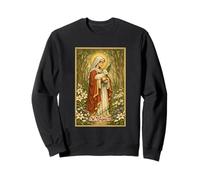 St Agnes of Rome Vintage Art Catholic Patron Saint Sweatshirt