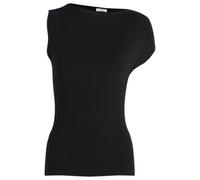 ST. Agni Women's Asymmetric Knit Top Black