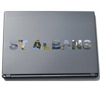 St Albans Laptop Sticker Laptop Skin 210 mm with sights