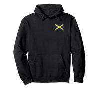 St Alban's Saltire Flag of Mercia Pullover Hoodie