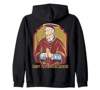 St Alphonsus Liguori Catholic Patron Saint of Lawyers Zip Hoodie