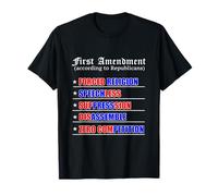 !st Amendment Bill of Rights Democrat T-Shirt