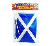 St Andrew Flag Bunting Blue/white (One Size)