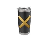 St Andrew's Cross Symbol Stainless Steel Insulated Tumbler