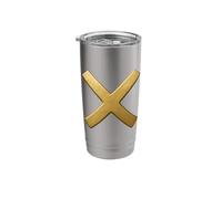 St Andrew's Cross Symbol Stainless Steel Insulated Tumbler