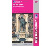 St.Andrews, Kirkcaldy and Glenrothes: Sheet 59 (OS Landranger Map)