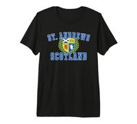 St. Andrews Scotland Crest Premium T-Shirt