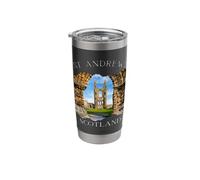 St Andrews Scotland Outer Hebrides Souvenir Women Kids Men Stainless Steel Insulated Tumbler