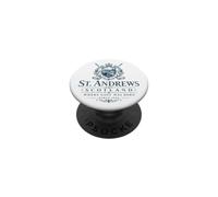 St. Andrews Scotland Where Golf was Born 1552 Navy Print PopSockets Adhesive PopGrip