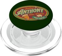 St Anthony Great Abbot Patron Saint Farmers Retro Pizza PopSockets PopGrip for MagSafe