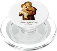 St Anthony of Padua Catholic Saint PopSockets PopGrip for MagSafe
