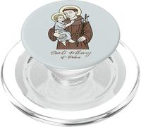 St Anthony of Padua with Christ Child Patron Saint PopSockets PopGrip for MagSafe