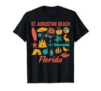 St. Augustine Beach Florida Beach Vacation Coastal Life T-Shirt