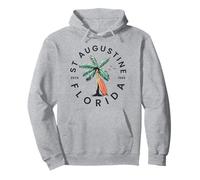 St Augustine Florida Beach Surf Summer Holiday Pullover Hoodie