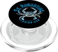St. Augustine Florida Blue Crab Design PopSockets PopGrip for MagSafe
