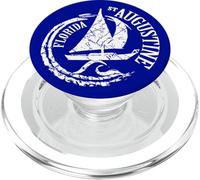 St. Augustine Florida, FL Sailing Monohull Catamaran PopSockets PopGrip for MagSafe