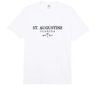 St. Augustine Florida Palm Tree Surf Beach Gift Comfort Colors Adult Heavyweight T-Shirt