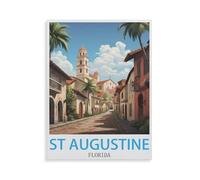 St. Augustine Florida，Paper Jigsaw Puzzle 1000 Pieces Adult Toys Decompression Game（50x70cm）-HI17