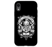 St Augustine Florida Pirate Skull and Crossed Swords Design Case for iPhone XR