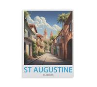 St. Augustine Florida，Puzzle 1000 Pieces Of Wooden Puzzles Suitable For Adults Children Families Stress Relief Puzzle Games（75x50cm）-HI14