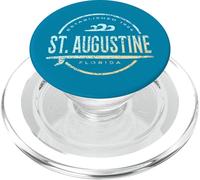 St. Augustine Florida - Saint Augustine FL Vintage Surf PopSockets PopGrip for MagSafe