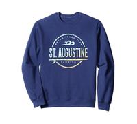 St. Augustine Florida - Saint Augustine FL Vintage Surf Sweatshirt