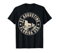 St Augustine Florida Travel Souvenir Emblem T-Shirt