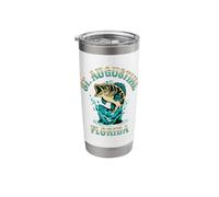 St. Augustine Florida USA Fishing Design Stainless Steel Insulated Tumbler