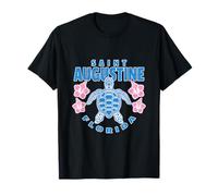 St. Augustine Florida Vacation Sea Turtle Tropical Flower T-Shirt