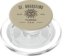 St Augustine Florida Vintage Design Souvenir PopSockets PopGrip for MagSafe