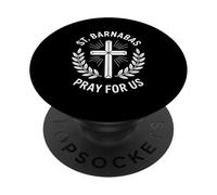 St. Barnabas Pray For Us Catholic Christian Devotion PopSockets Adhesive PopGrip