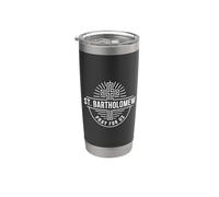 St Bartholomew Pray for Us Patron Saint Religious Cross Stainless Steel Insulated Tumbler