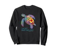 St Barts Caribbean Vintage St. Barths Ocean Sea Turtle Sweatshirt