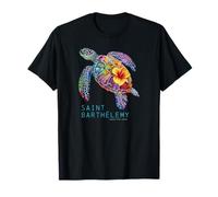 St Barts Caribbean Vintage St. Barths Ocean Sea Turtle T-Shirt