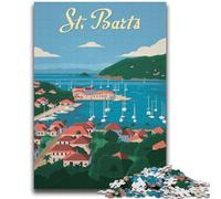 St Barts Jigsaw Puzzles for Adults 1000 Jigsaws, Family Entertainment Toys Is Ideal As A Gift for The Whole Family 2000pcs (70x100cm)