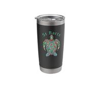St Barts Tribal Turtle Gift Stainless Steel Insulated Tumbler