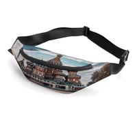 St Basil Cathedral Red Square In Moscow Belt Bag for Men & Women, Fanny Pack Everywhere with Adjustable Strap, Small Waist Pack for Travel Walking Running Hiking Cycling