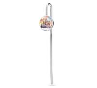 St Basils Cathedral in Moscow Russia Cute Metal Bookmarks Vintage Page Marker Hook for Book Lover Men Women