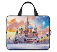 St Basils Cathedral in Moscow Russia Laptop Sleeve Bag with Handle 12inch