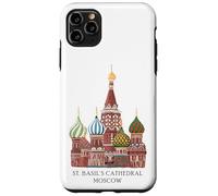 St. Basil's Cathedral Moscow, Russia. Drawing Case for iPhone 11 Pro Max