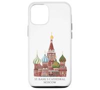 St. Basil's Cathedral Moscow, Russia. Drawing Case for iPhone 12/12 Pro