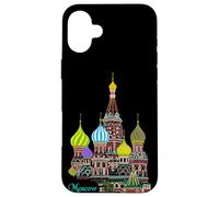 St. Basil's Cathedral Moscow, Russia. Drawing Case for iPhone 16 Plus
