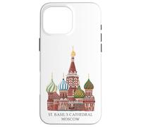 St. Basil's Cathedral Moscow, Russia. Drawing Case for iPhone 16 Pro Max